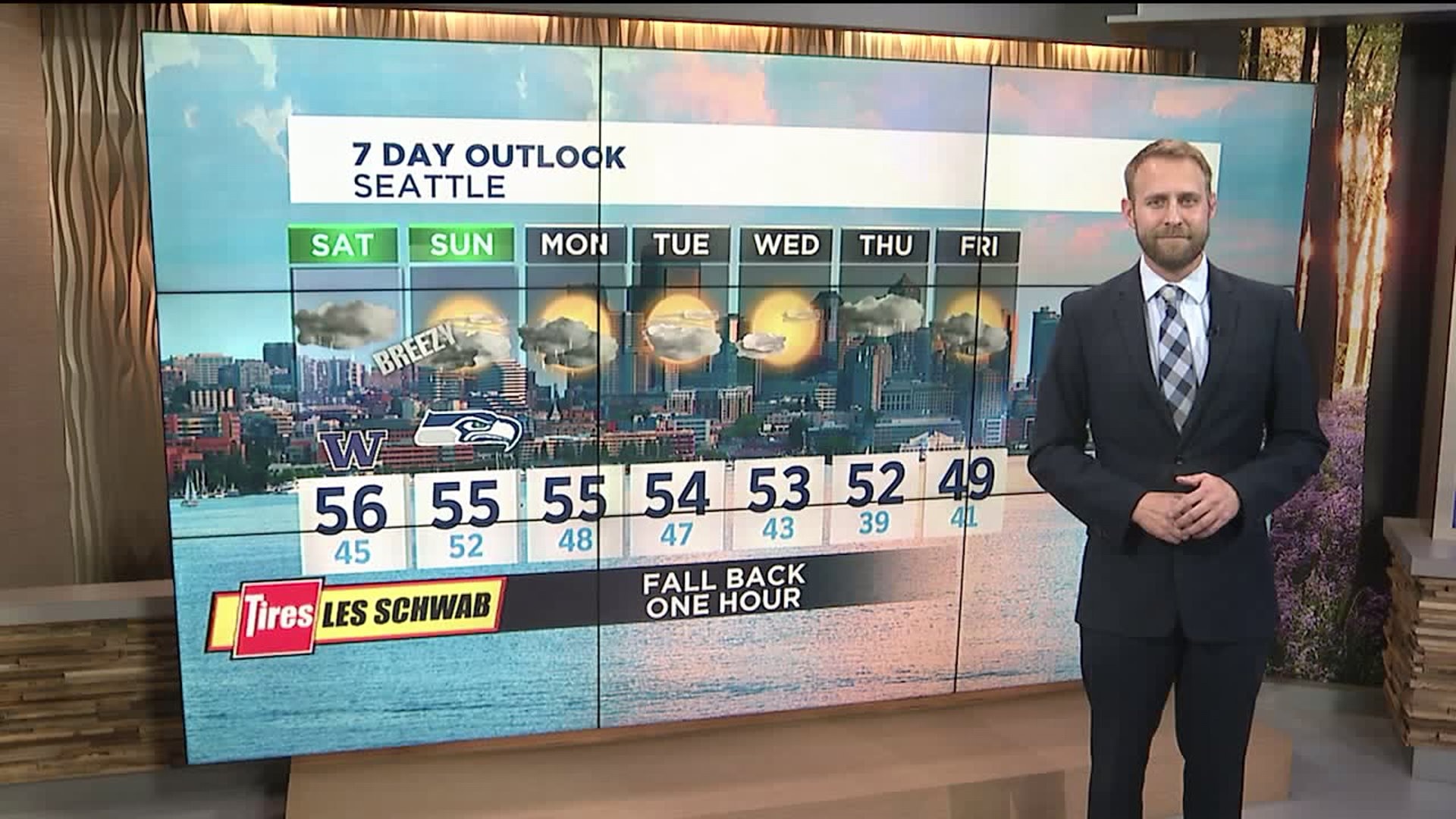 Q13 News evening weather forecast