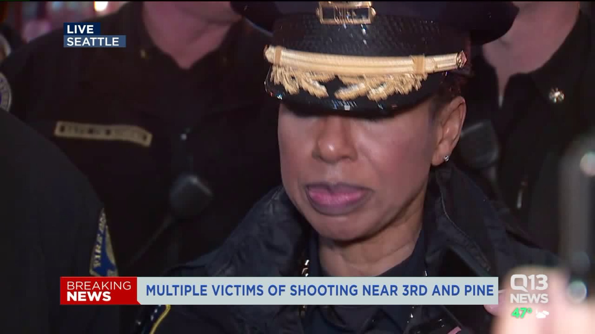 1 dead, 7 injured in downtown Seattle shooting; suspect still at large ...