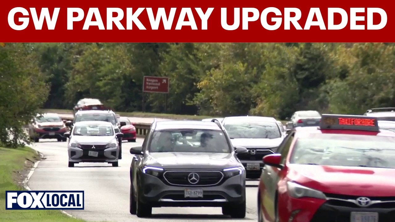 Major upgrades completed on busy stretch of GW Parkway