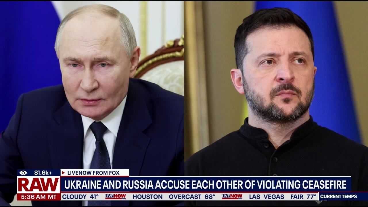 Ukraine, Russia trade blame for ceasefire violations