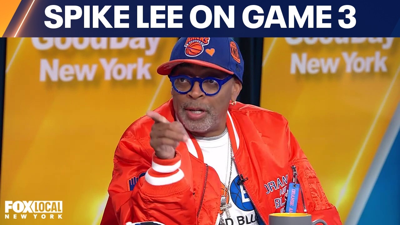 Spike Lee on Knicks, Spurs, Trump attending Game 3: 'My face says a lot!'