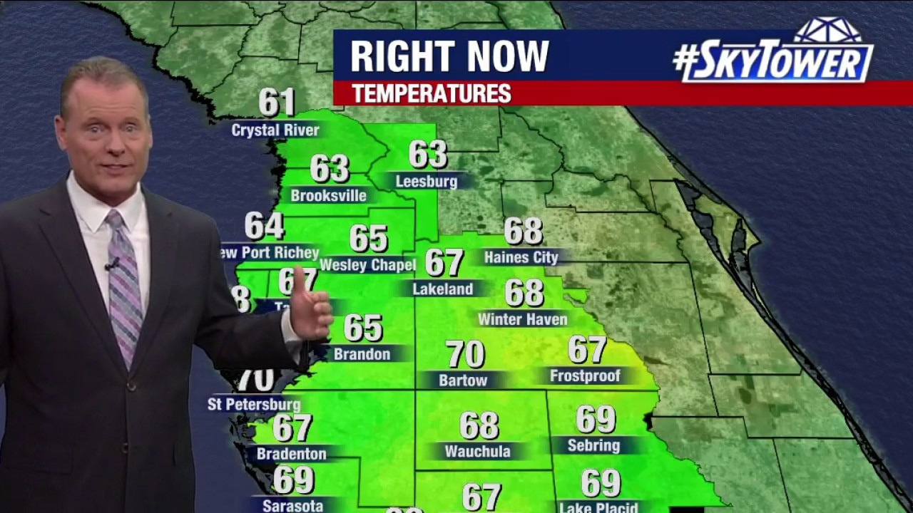 Tampa weather | Monday morning forecast