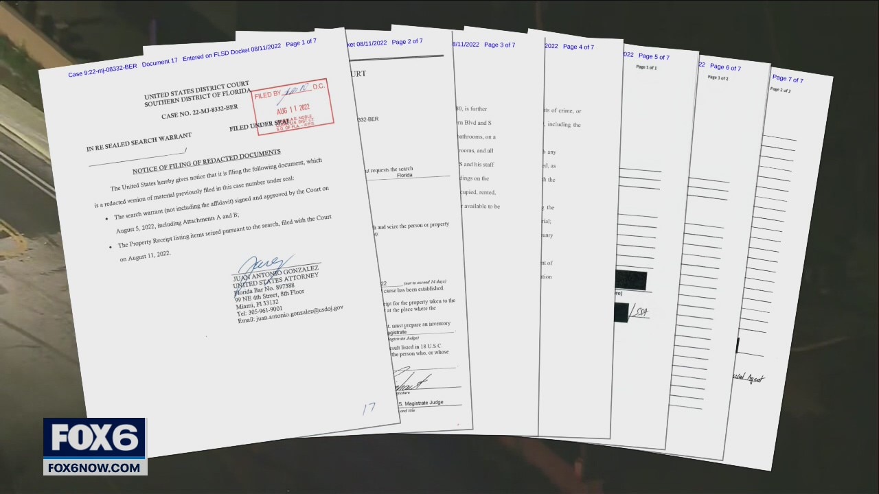 FBI seized 'top secret' documents from Mar-a-Lago