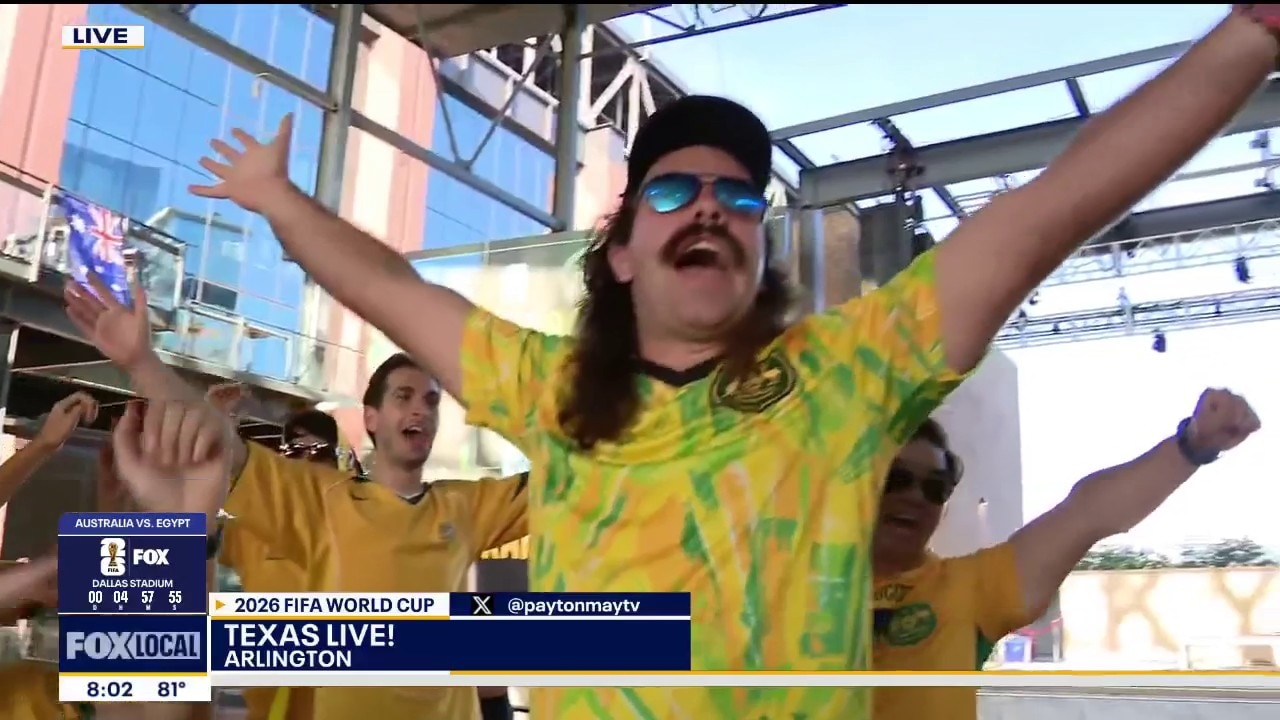 World Cup 2026: Australia fans take over Texas Live! 