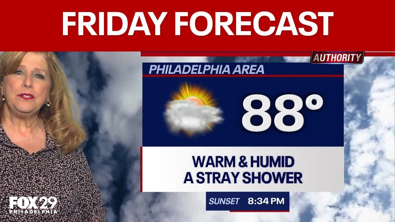 Philadelphia weather: Friday forecast