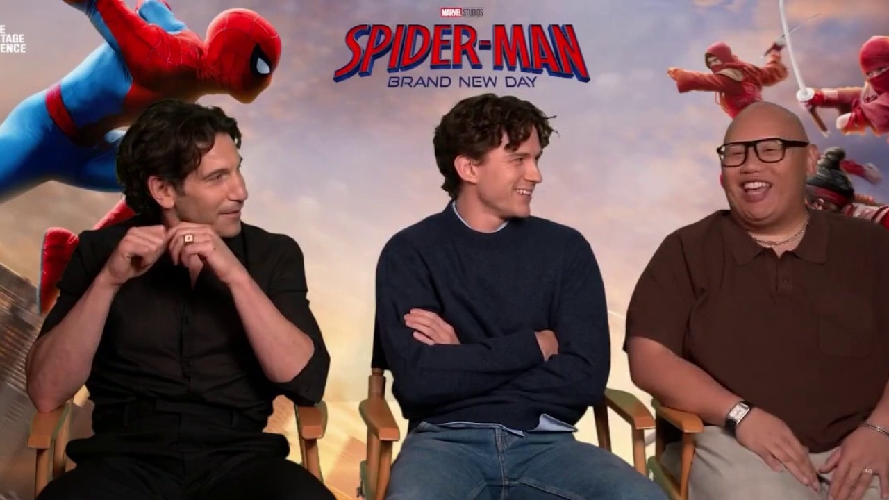 Tom Holland, Jon Bernthal, Jacob Batalon interview