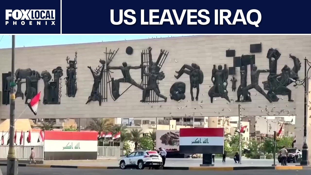 US troops withdraw from Iraq after 20+ years