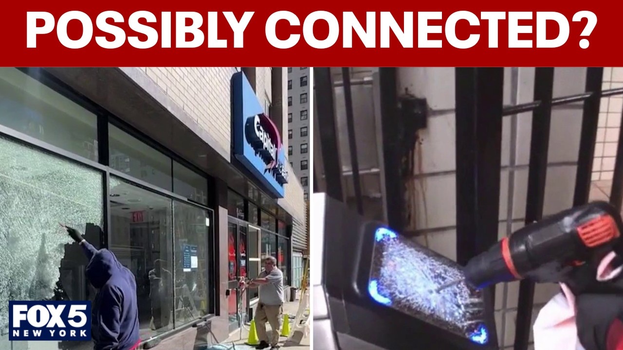 NYPD probes anti-Israel graffiti at UES bank for link to subway vandalism | What we know