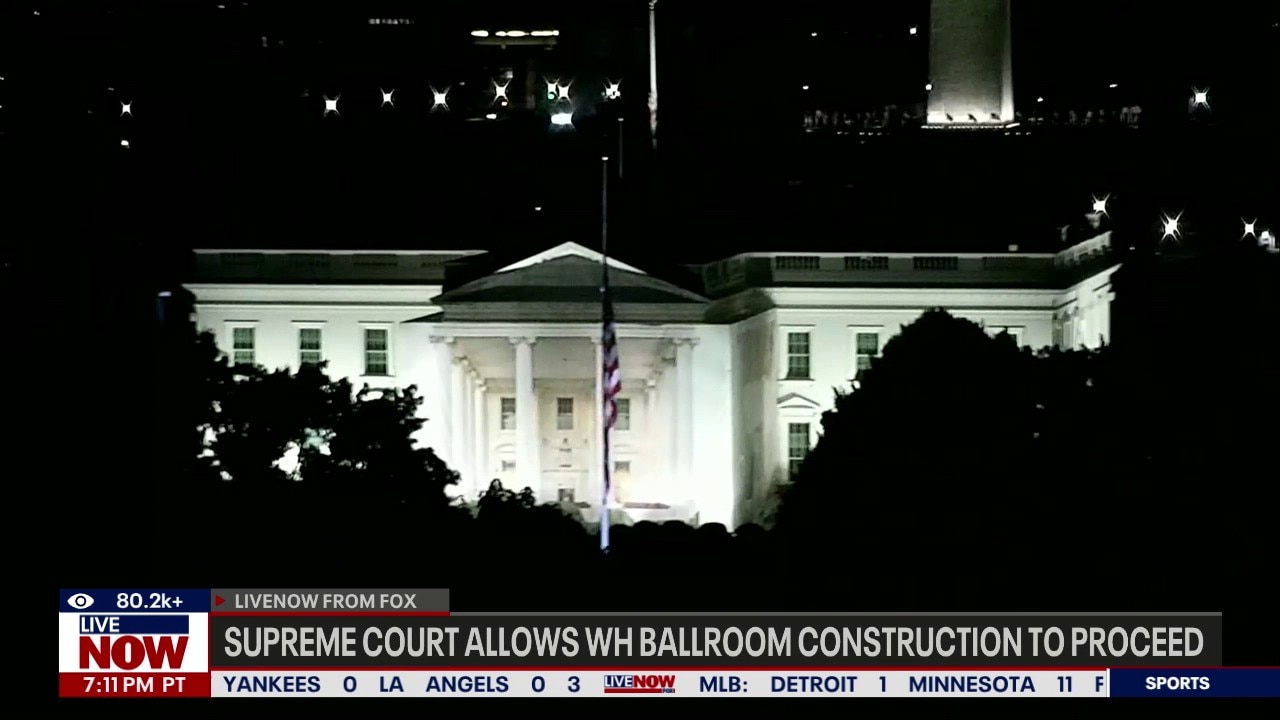 SCOTUS: Trump can keep building White House Ballroom