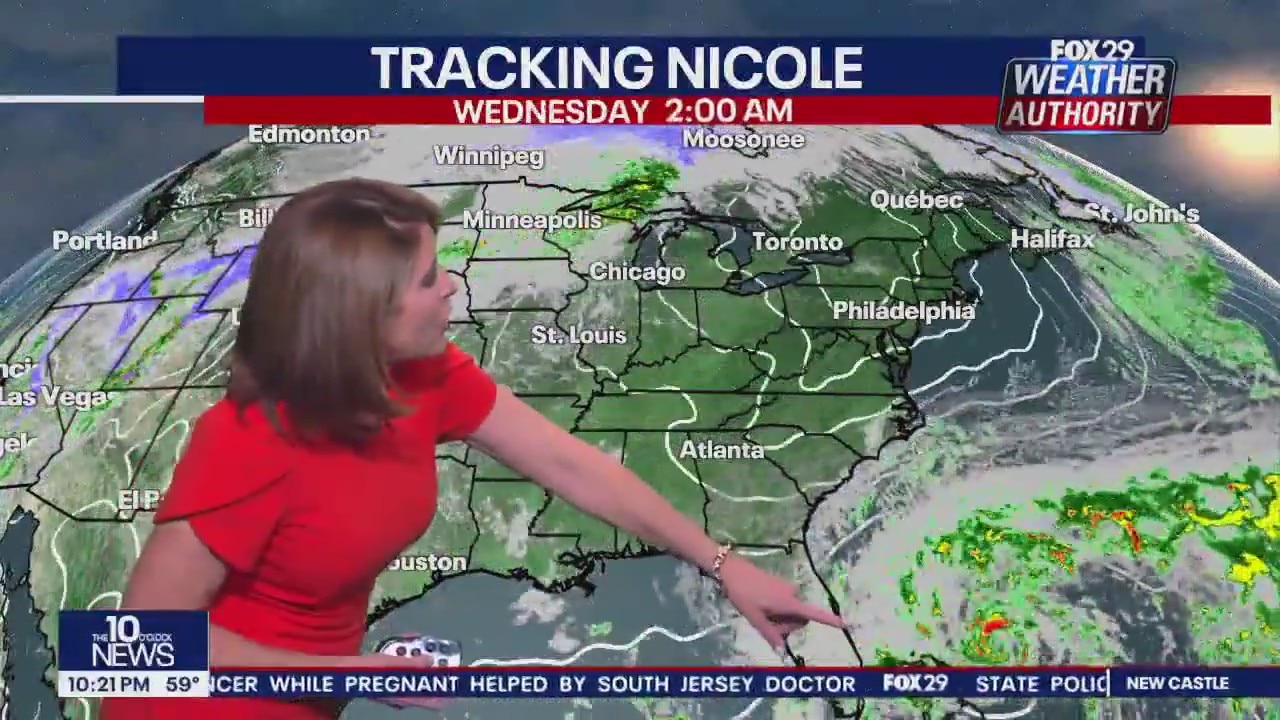 Weather Authority: Monday, 10 p.m. update