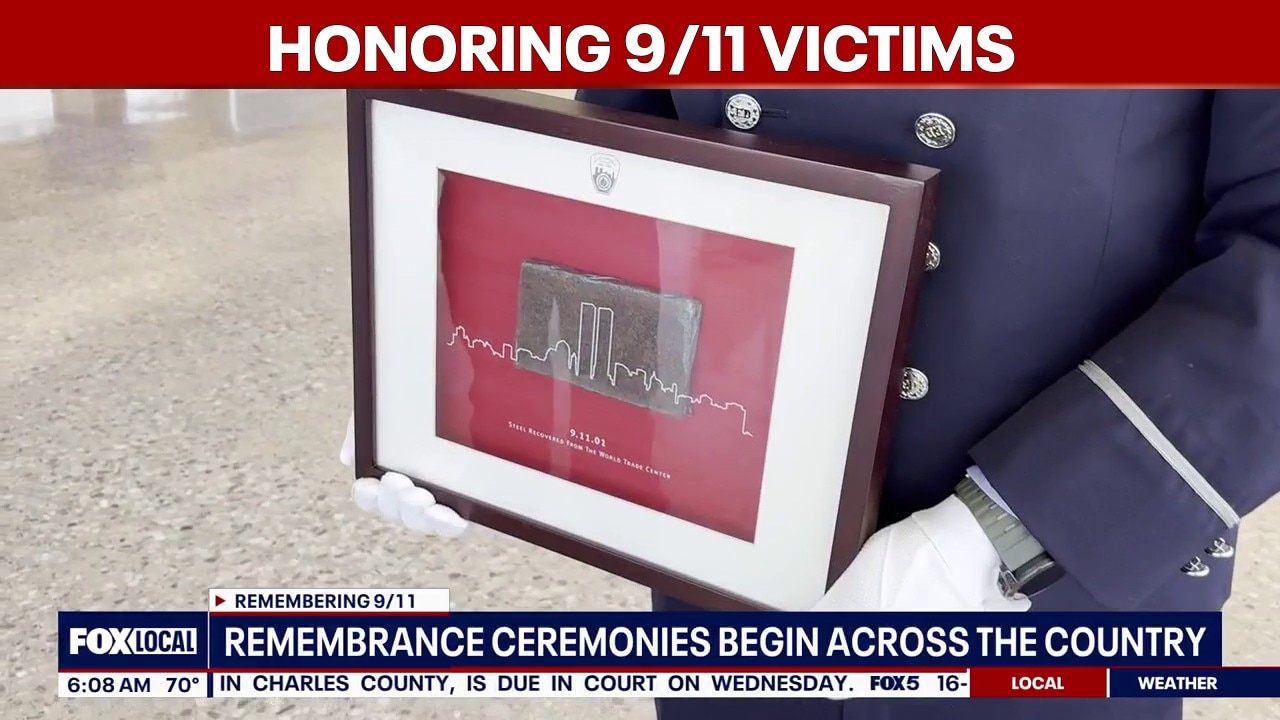 Remembrance ceremonies begin in DC, nationwide honoring 9/11 victims