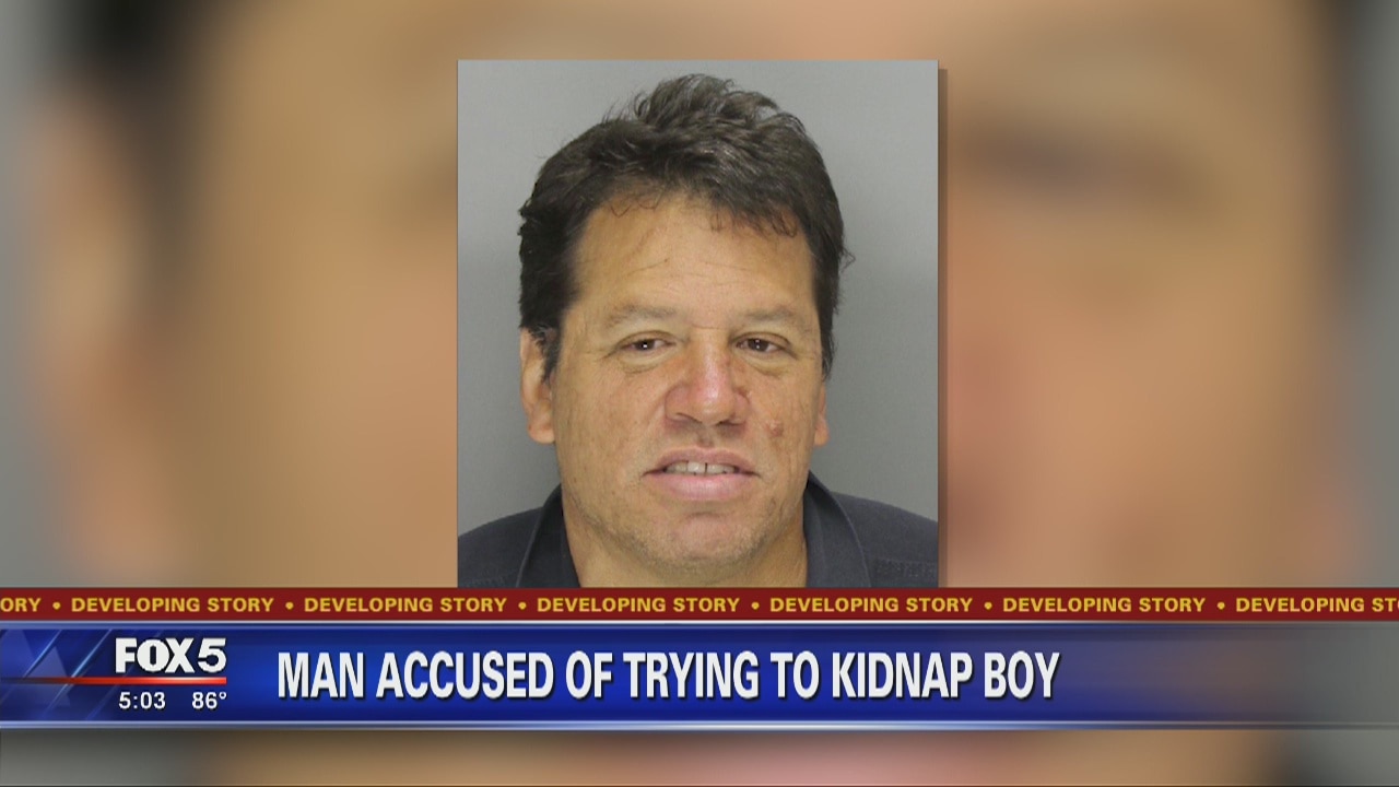 Man accused of trying to kidnap boy