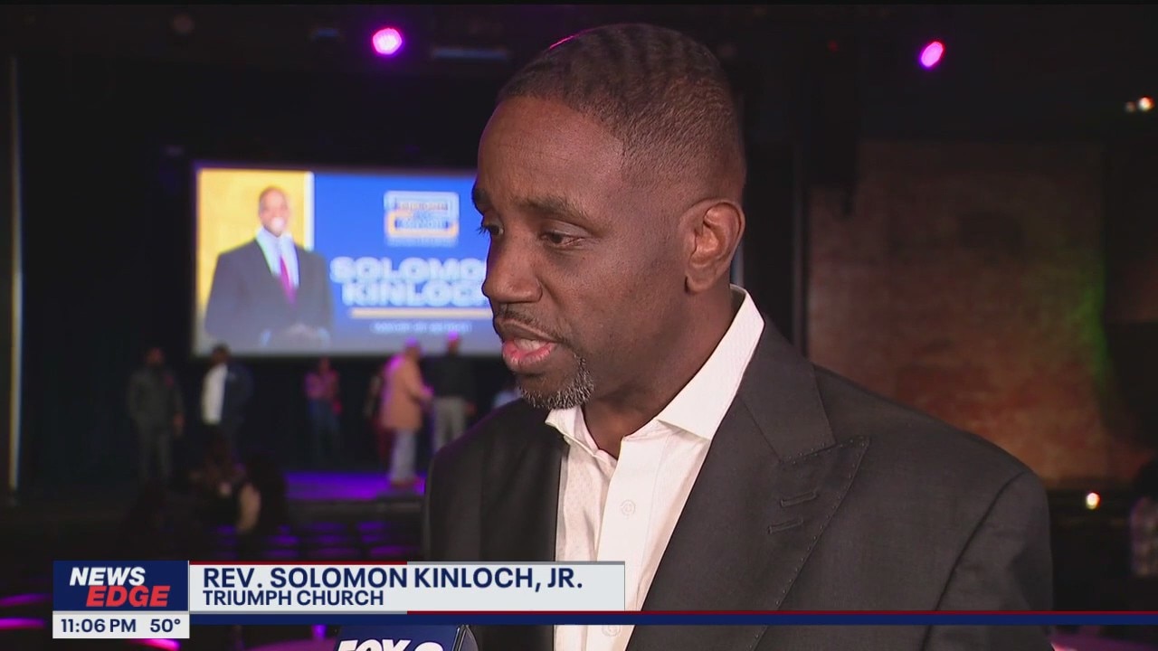 Solomon Kinloch Jr. talks after Detroit mayoral defeat
