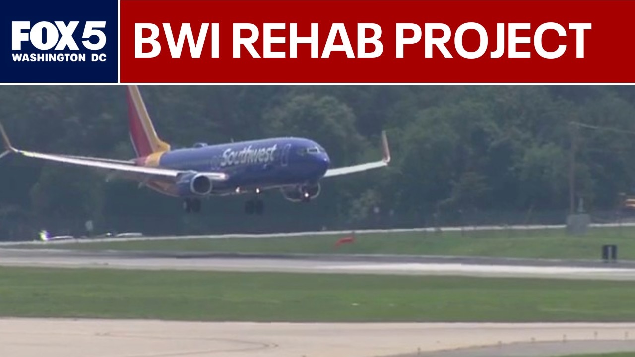 BWI Airport’s longest runway to close for rehab project