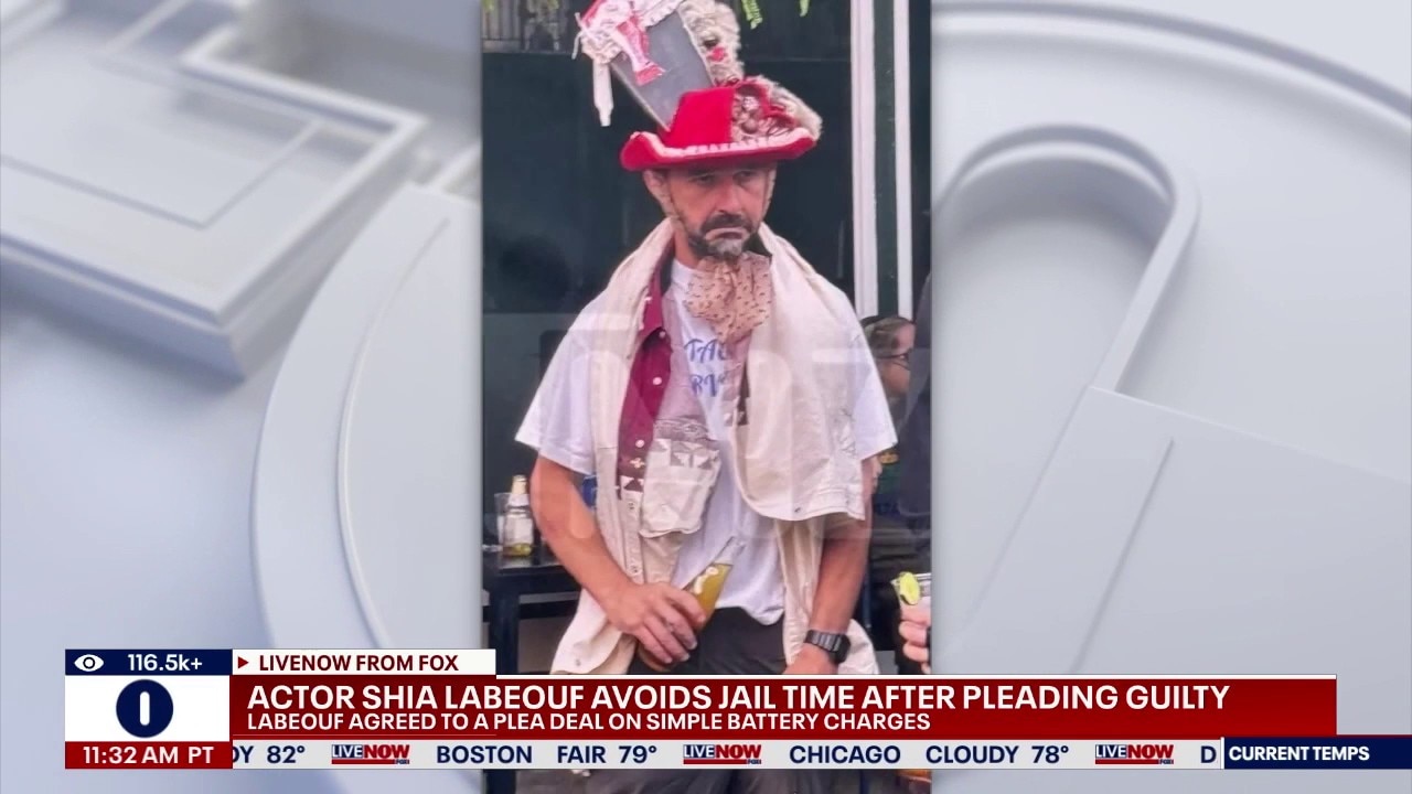 Shia LaBeouf pleads guilty for Mardi Gras incident