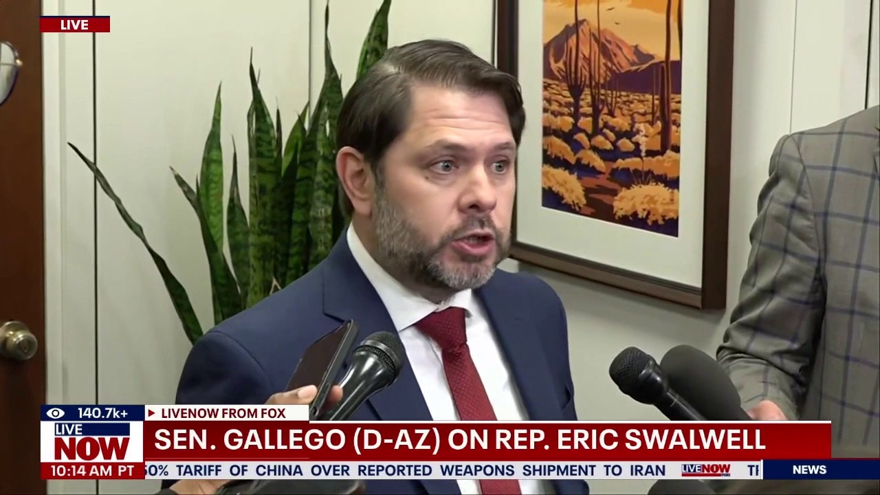 Sen. Gallego on his relationship with Eric Swalwell
