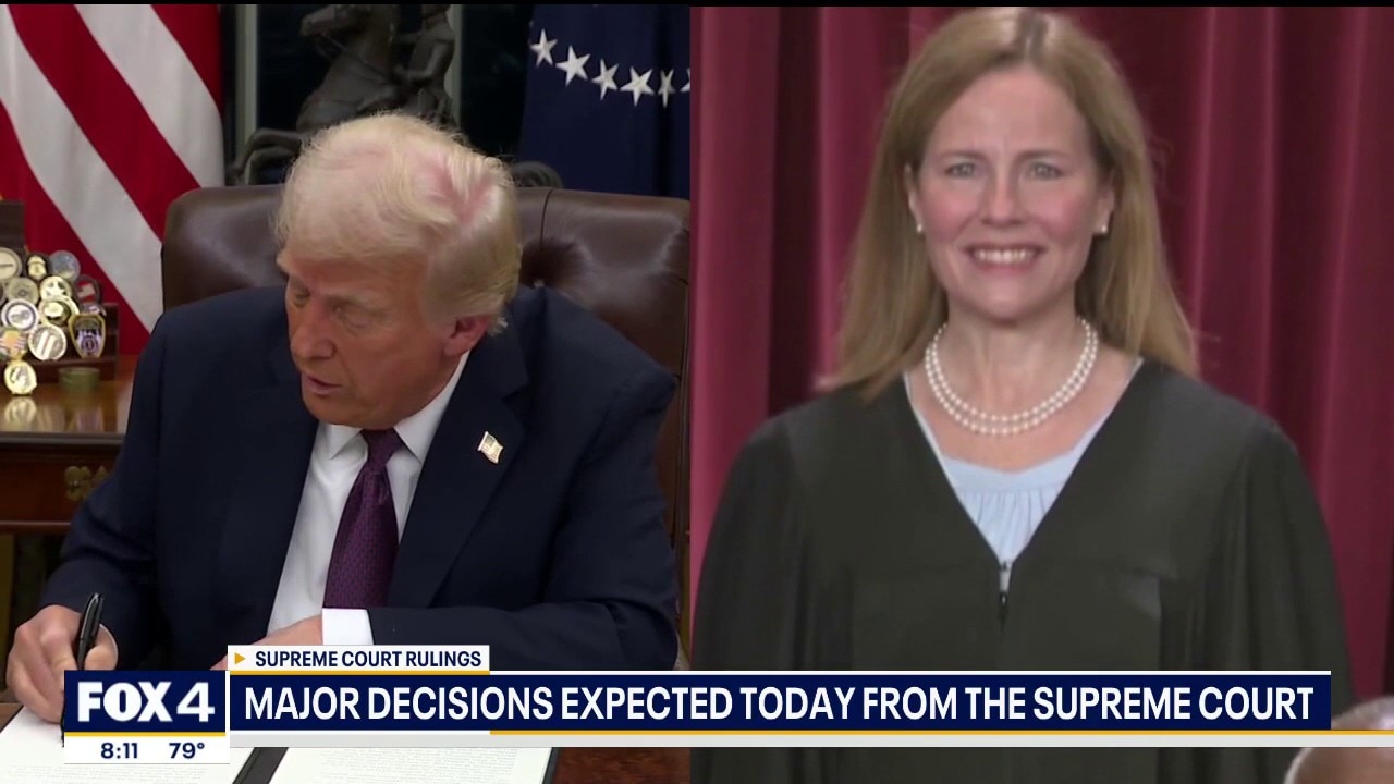 Major decisions expected today from Supreme Court