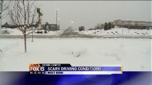 Parts of Washington co. receive 6 inches of snow, now seeing sleet