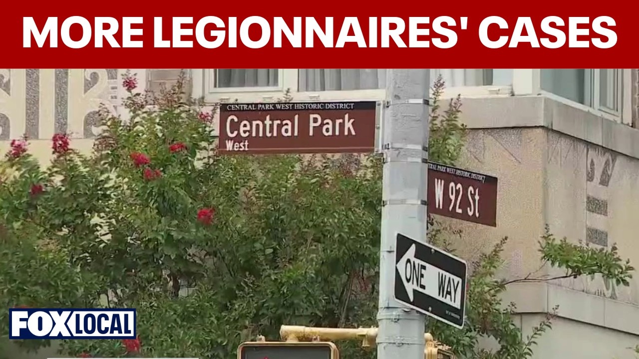 Legionnaires' cases confirmed on Upper West Side