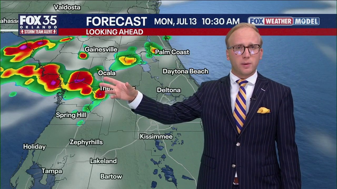 Orlando Weather Forecast: Tracking storms & heat