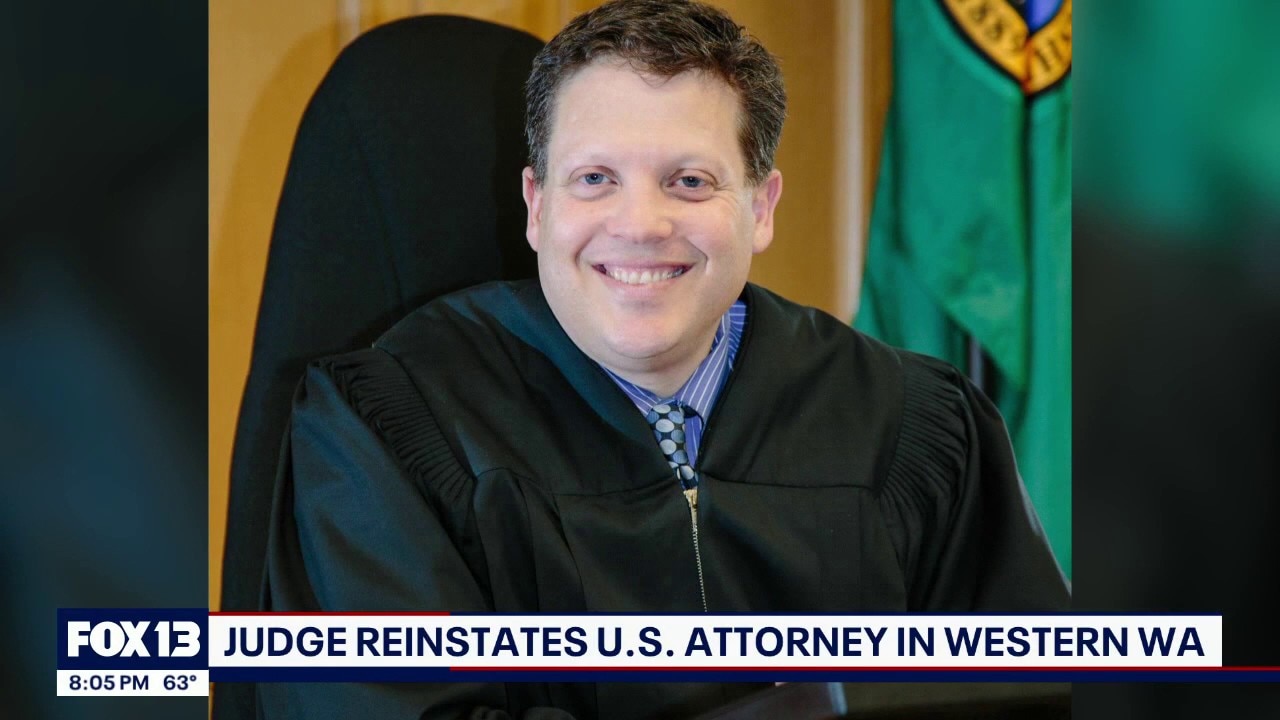 Judge reinstates WA U.S. attorney fired by Trump