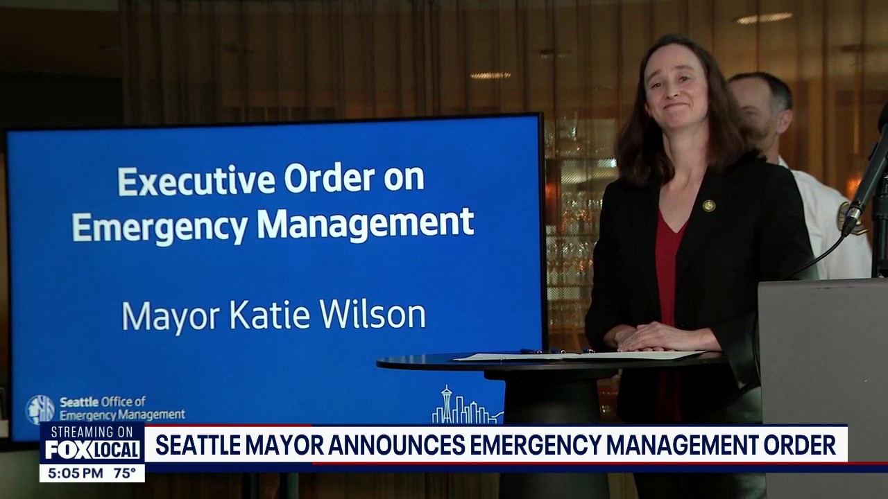 Seattle Mayor announces emergency management order