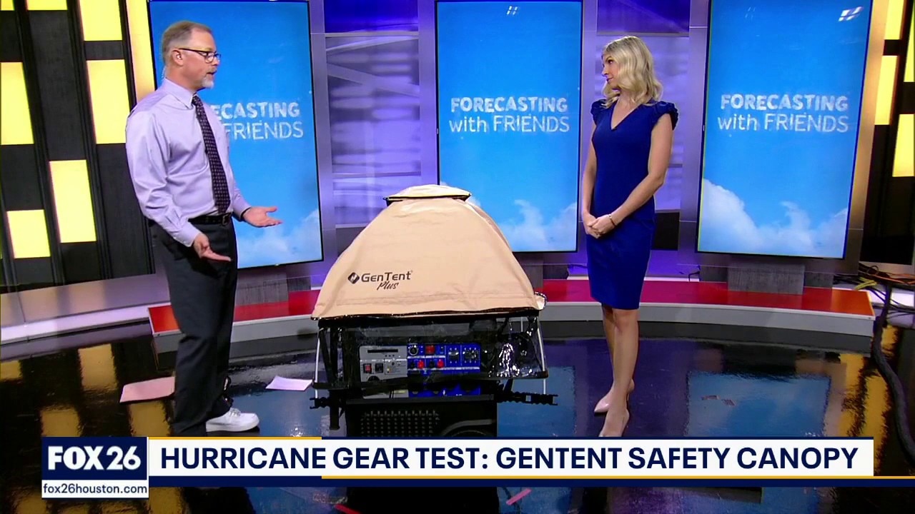GenTent Safety Canopy | Hurricane Gear Test