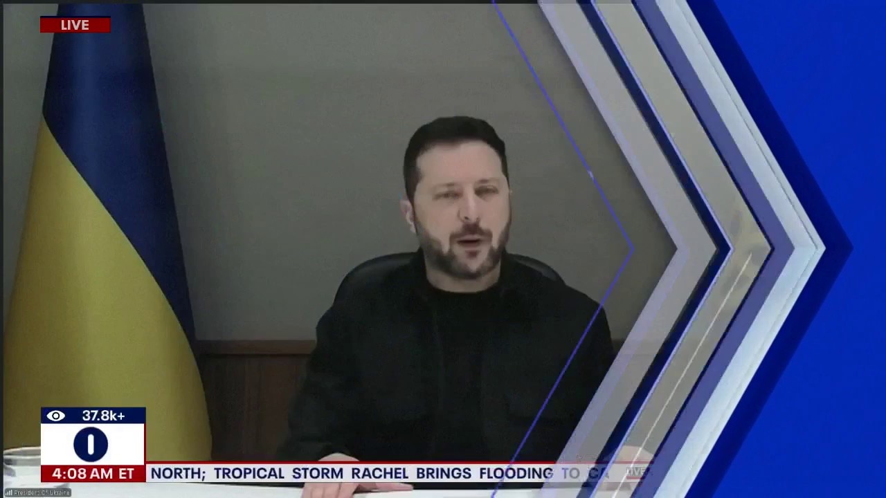 President Zelenskyy says Ukraine supports an energy ceasefire deal with Russia