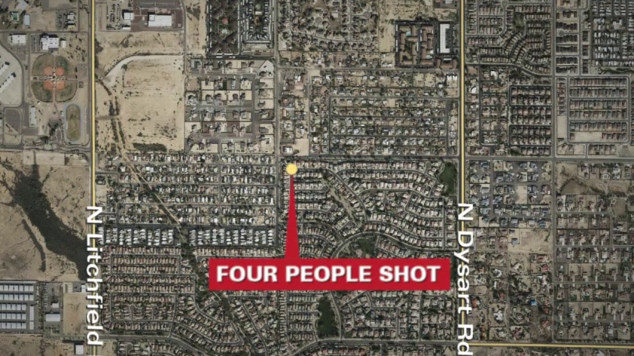 4 injured in Litchfield Park shooting at 'juvenile party'
