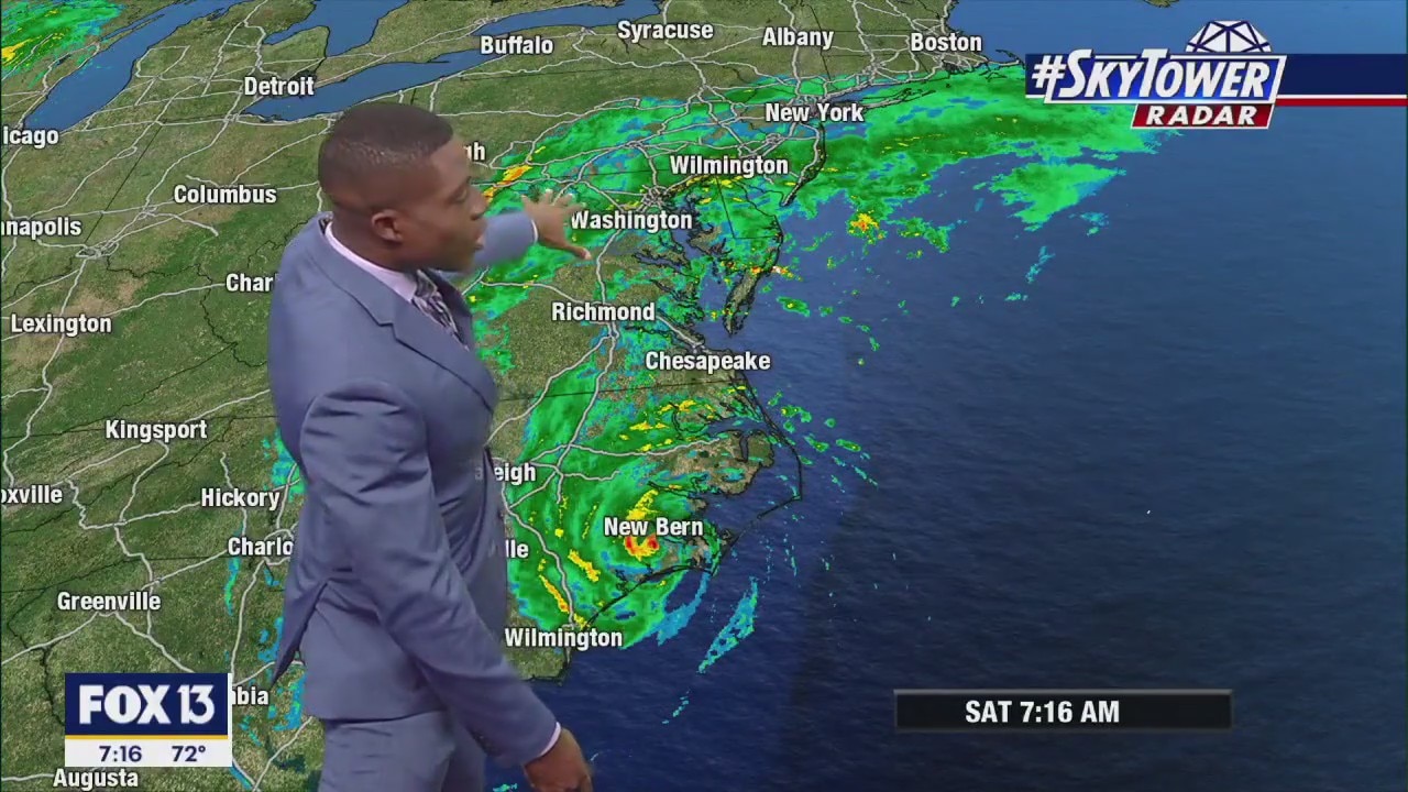 Saturday morning forecast