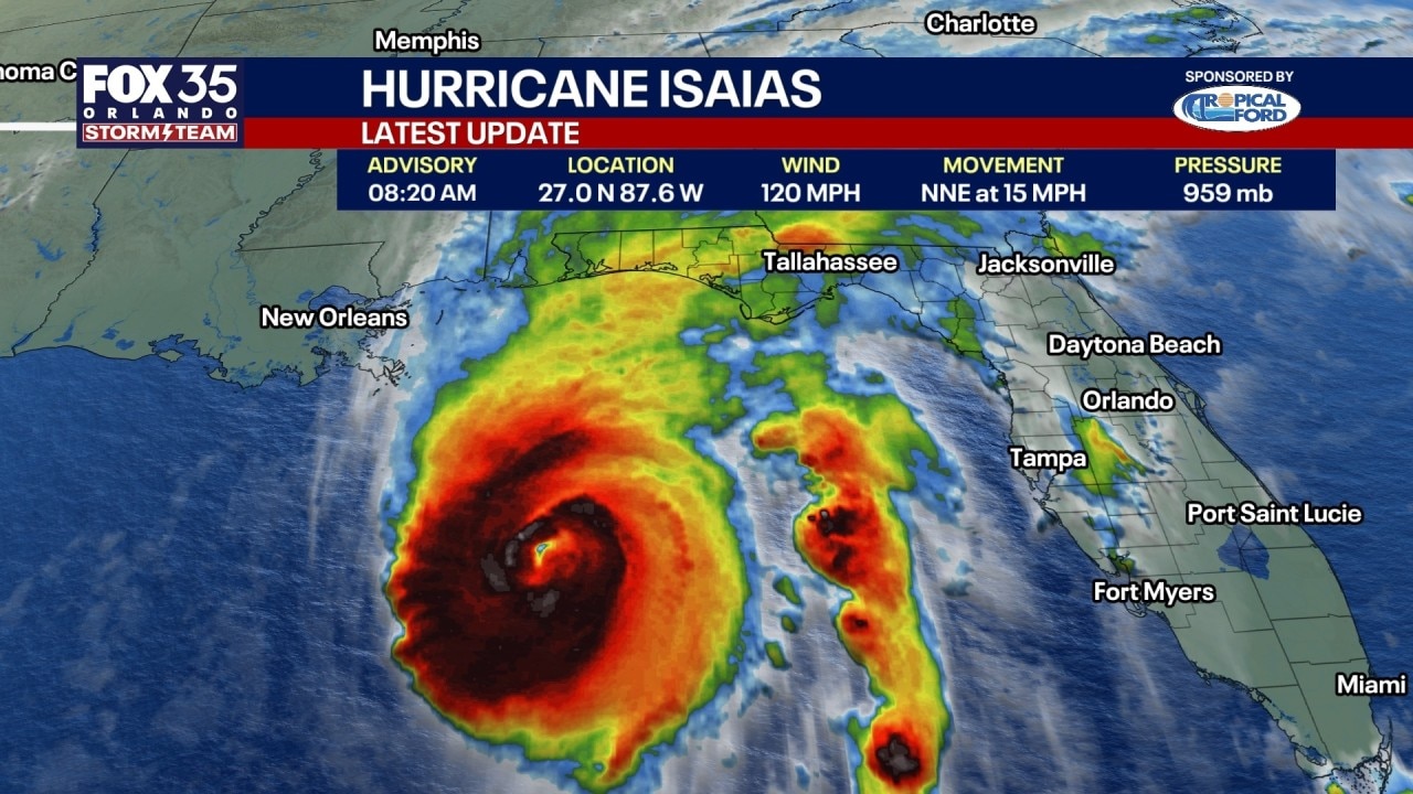 Hurricane Isaias becomes major cat. 3 storm