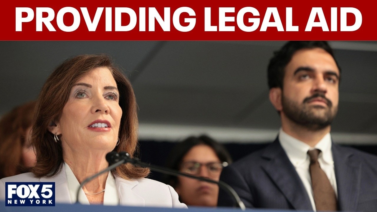 Hochul pledges to help migrant children in presser