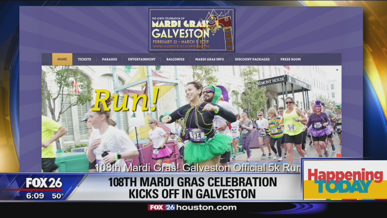 Mardi Gras! Galveston until March 5