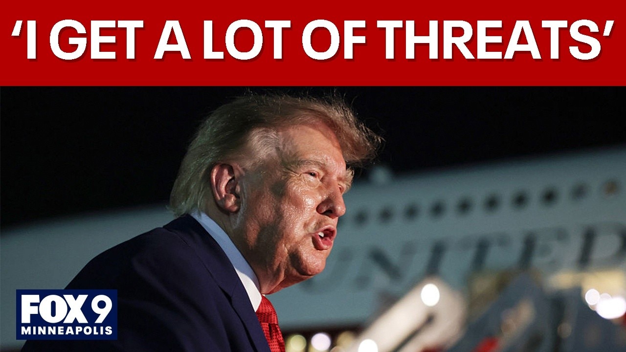 Trump downplays Iran threat after secret plane switch