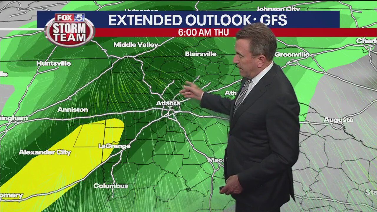 Friday night forecast