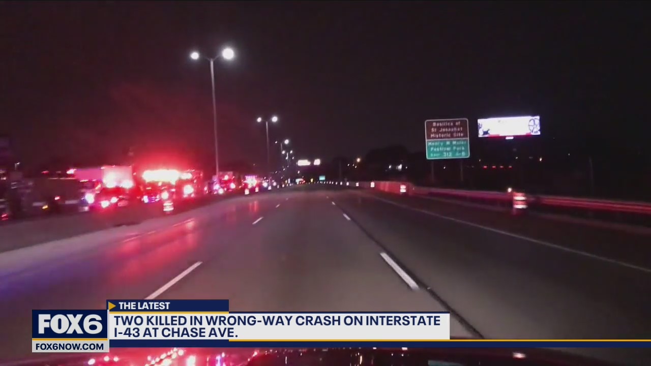 Woman drove wrong way, caused double fatal crash on I-43