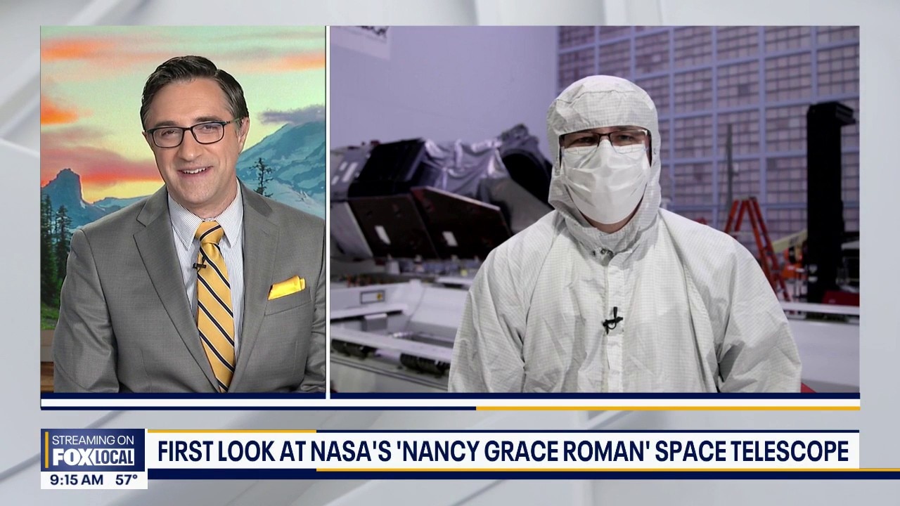 First look at NASA's 'Nancy Grace Roman' space telescope