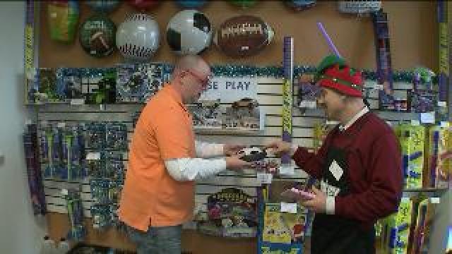 Fun party toys at Monkey Business
