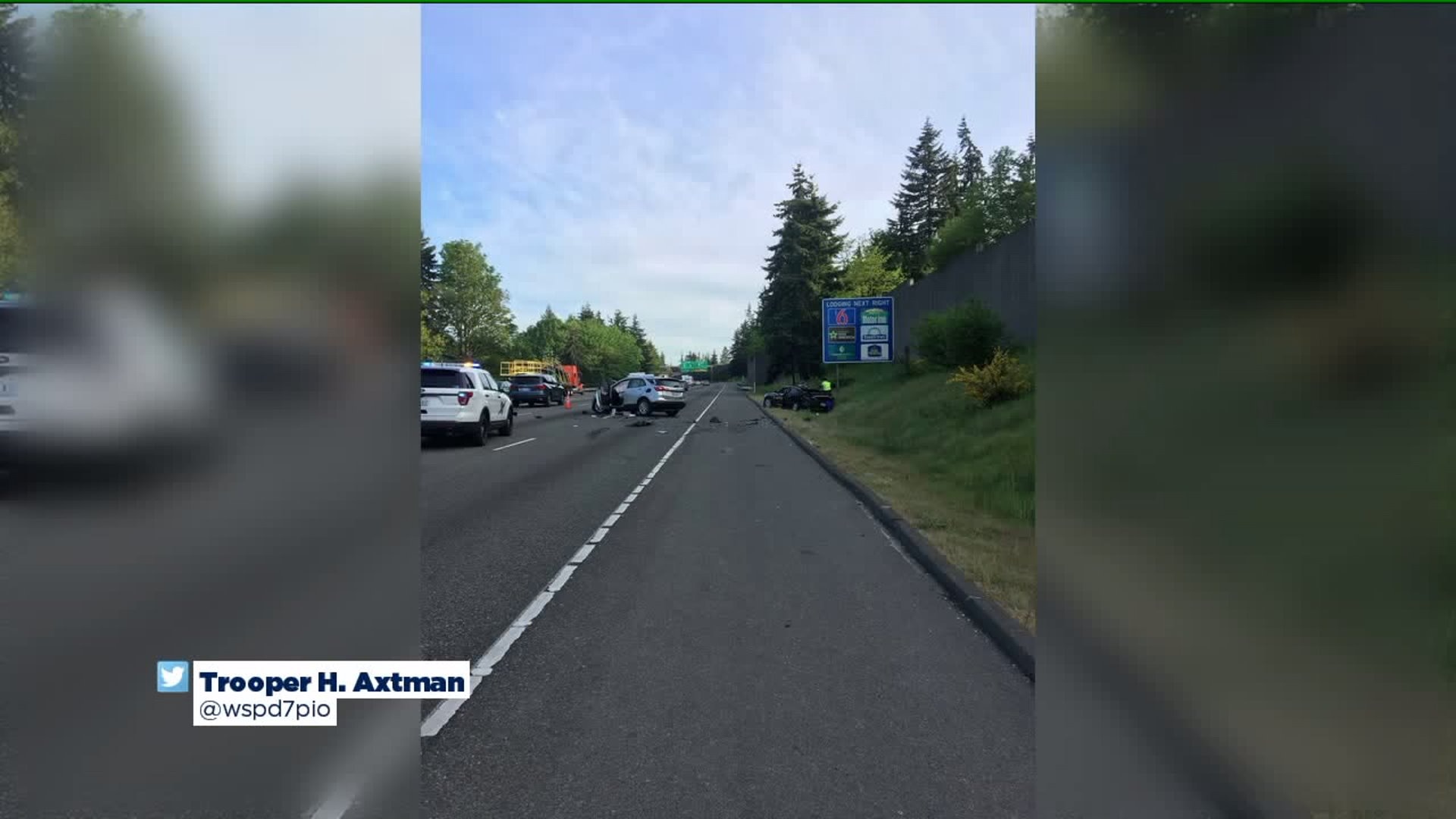 Trooper hurt in suspected DUI crash