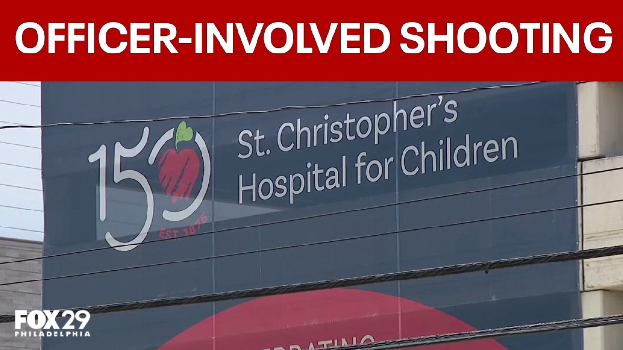 Officer-involved shooting near St. Christopher’s Hospital for Children