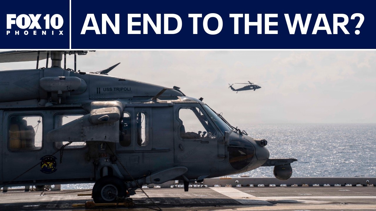 Iran war: Trump say US will help free ships