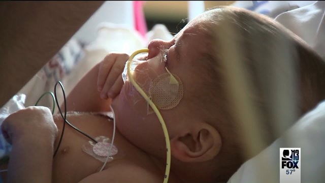 Heart Transplant Saves Baby`s Life