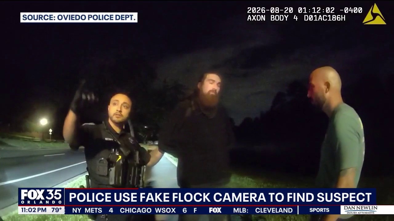 Oviedo police use fake Flock camera to catch vandalism suspect