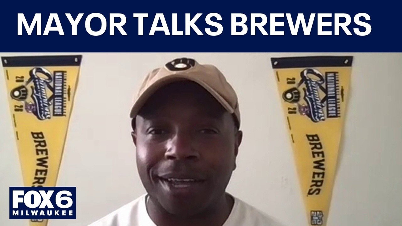 Mayor Johnson reacts to Brewers reaching World Series