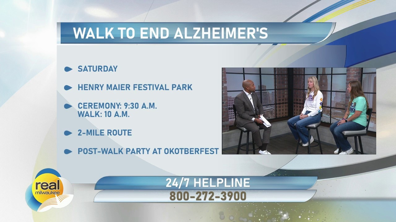 Walk to End Alzheimer's Saturday at Henry Maier Festival Park