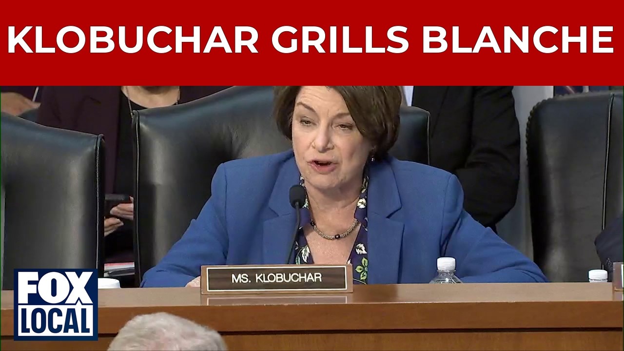 Klobuchar grills acting AG Todd Blanche over ICE at Senate hearing