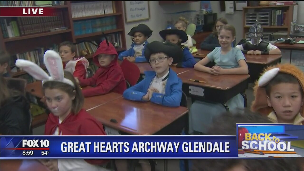 Cory's Corner: Great Hearts Archway Glendale Elementary School Read-A-Thon Day