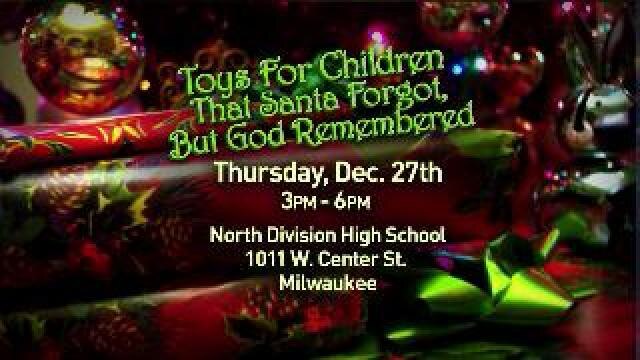 Toys for children that Santa forgot, but God remembered