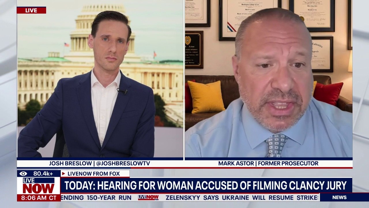 Hearing set for woman accused of filming Clancy jury