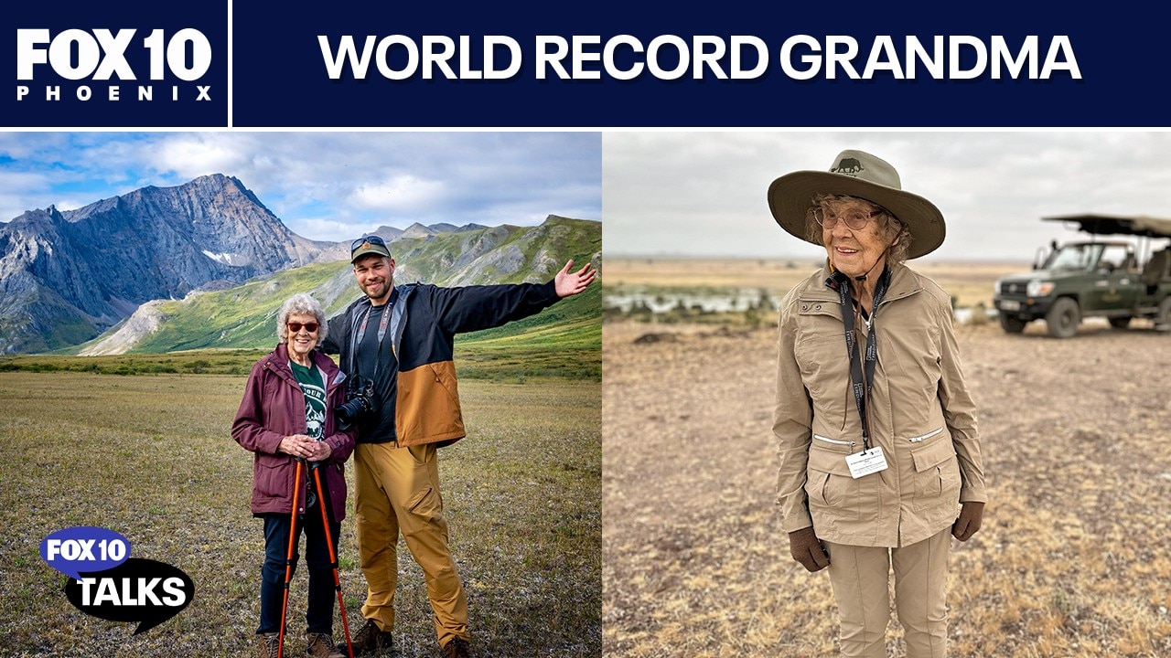 Viral Grandma Joy & Grandson Brad Ryan visit every US National Park & break records | FOX 10 Talks